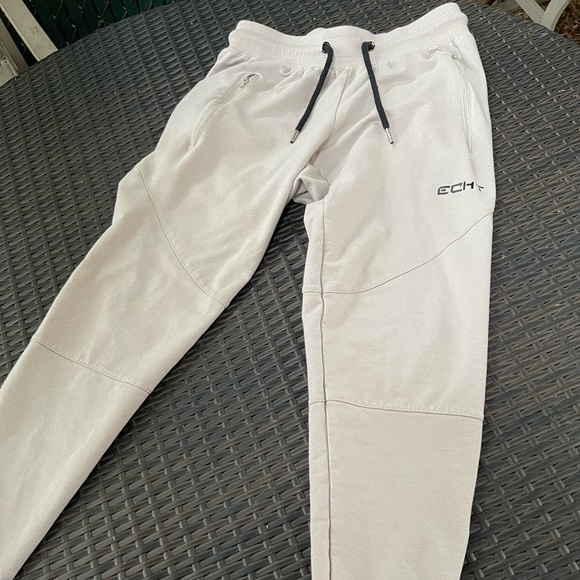 ECHT Pants Mens Echt Joggers In Cream Color Poshmark